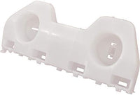 Set Of 2 Front Bumper Bracket Plastic Right Passenger & Left Driver Side Direct Replacement Compatible With 2012-2019 Nissan Versa NI1043103 NI1042103 622243BA0A 622253BA0A