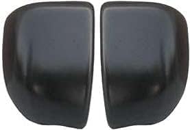 Set Of 2 Front Bumper Outer End Cap Primed Steel Left Driver & Right Passenger Side Direct Replacement Compatible With 1993-1995 Nissan Pathfinder NI1005131 NI1004131