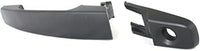 Front Exterior Door Handle + Cover with Keyhole Primed Plastic Left Driver Side Direct Replacement Compatible with 2008-2011 Ford Focus FDH010117 8S4Z5422404BAPTM