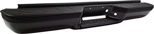 Step Bumper Face Bar & Pad Without Mounting Bracket Primed Direct Replacement Compatible With 1992-1999 Chevrolet Tahoe/Suburban GM1101114 GM1100114