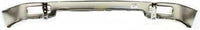 Front Bumper Chrome Steel + Lower Valance Panel Primed + Extension Fillers + Signal Lights Right & Left Side Direct Replacement Compatible With 1996-1998 Toyota 4Runner TO1002162