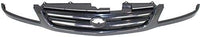 Front Grille Assembly Textured Shell And Insert Plastic Direct Replacement Compatible With 2001-2003 Toyota Sienna TO1200239 5310008030J0