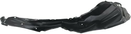 Set Of 2 Front Fender Liner Plastic Left Driver & Right Passenger Side Direct Replacement Compatible With 2012-2017 Toyota Yaris TO1249169 TO1249193 TO1249197