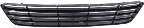 Front Bumper Center Lower Grille Plastic Direct Replacement Compatible With 2012-2013 Volkswagen Golf VW1036130 5K0853671J041