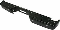 Rear Bumper Face Bar Only Primed Steel Direct Replacement Compatible With 2007-2015 Nissan Titan REPN760304 850309FM0B-PFM 850309FM0G
