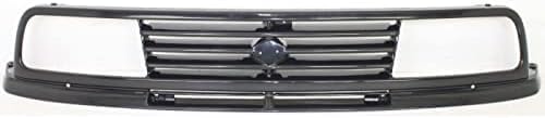 Front Grille Primed Shell And Insert Plastic Direct Replacement Compatible With 1989-1995 Suzuki Sidekick SZ1200104 7211160A30