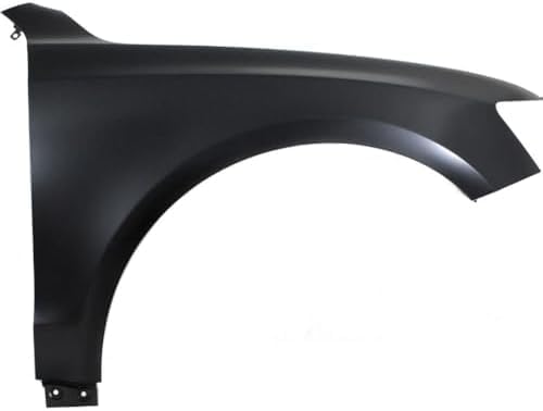 Front Fender Primed Steel Right Passenger Side Direct Replacement Compatible With 2009-2017 Audi Q5 / SQ5 AU1241134 AU1241122 8R0821106A 8R0821106