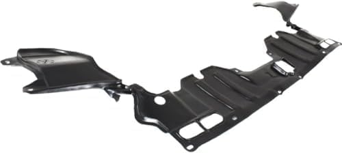 Set of 2 Front Engine Splash Shield Under Cover Direct Replacement Compatible with 2006-2011 Honda Civic HO1228112 HO1228135 74111SNAA00 74110SNCA00