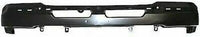 Front Bumper Primed Steel + Upper Cover + Lower Valance Textured + Bracket Set Left & Right Side Direct Replacement Compatible With 2003-2006 Chevrolet Silverado 2500HD 3500