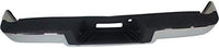 Step Bumper Assembly Chrome Steel Rear Without Object Sensor Holes & Towing Package Direct Replacement Compatible With 2006-2008 Ford F-150 / Lincoln Mark LT FO1103136 8L3Z17906B-PFM