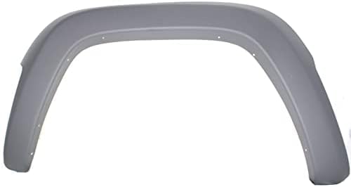 Front Fender Flare Textured Left Driver Side Direct Replacement Compatible With 2002-2004 Jeep Liberty CH1268103 5GG96HS5AH