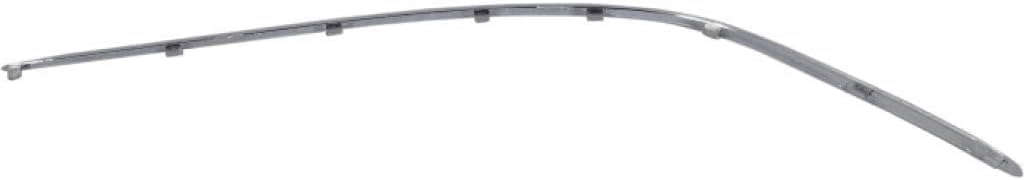 Front Bumper Molding Chrome Right Passenger Side Direct Replacement Compatible With 2000-2002 Mercedes Benz S-Class MB1059102 2208850274