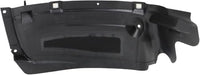 Front Section Fender Liner Air Extension Spoiler Left Driver Side Direct Replacement Compatible With 2012-2015 Audi A6 / S6 AU1242100 4G0853887C