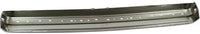 Rear Bumper Face Bar Chrome Steel With Molding Holes Direct Replacement Compatible With 1980-1990 Chevrolet Caprice GM1102132 14008748