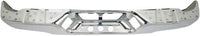 Rear Step Bumper Face Bar Chrome Steel Direct Replacement Compatible With 2007-2013 Toyota Tundra TO1102244 521510C060