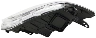 Set Of 2 Front Head Light Assembly Plastic Left Driver & Right Passenger Side Direct Replacement Compatible With 2018-2020 Nissan Kicks NI2503264 NI2502264 260105RL0A 260605RL0A