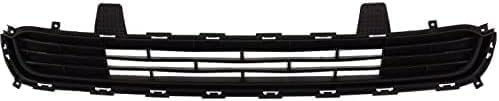 Front Bumper Grille Textured Dark Gray Plastic Direct Replacement Compatible With 2016-2018 Kia Optima KI1036140 86560D5000