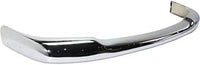 Front Bumper Face Bar Chrome Steel Direct Replacement Compatible With 1997-2004 Dodge Dakota 55255844AB-PFM
