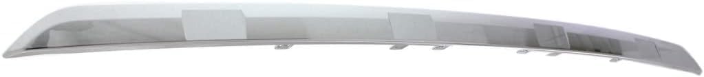 Rear Bumper Cover Molding Chrome Plastic Direct Replacement Compatible with 2013-2016 Nissan Pathfinder NI1144104 850723KA0A