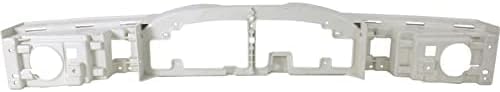 Front Grille Header Panel Thermoplastic Direct Replacement Compatible With 1998-2002 Lincoln Town Car FO1220213 1W1Z8A284AA