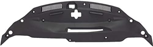 Front Radiator Support Cover Plastic Direct Replacement Compatible With 2017 Lexus IS200t / 2018-2020 IS300 LX1224117 5329553070