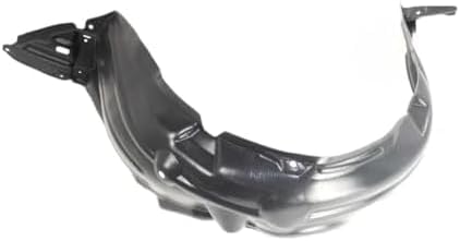 Set Of 2 Front Fender Liner Plastic Left Driver & Right Passenger Side Direct Replacement Compatible With 2007-2011 Toyota Yaris TO1251119 TO1250119 5387552141 5387652141