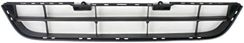 Front Bumper Lower Center Grille Textured Direct Replacement Compatible With 2006-2007 Honda Accord HO1036101 71102SDAA00