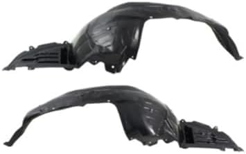 Set Of 2 Front Fender Liner Plastic Left Driver & Right Passenger Side Direct Replacement Compatible With 2008-2010 Subaru Impreza SU1249122 SU1248122 59110FG021 59110FG031
