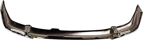Front Bumper Face Bar Chrome Steel + Lower Valance Panel Textured Plastic Direct Replacement Compatible With 1996-1998 Toyota 4Runner TO1002172 TO1095176 5391135910 5210135320