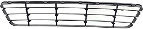 Front Bumper Center Lower Grille Plastic Direct Replacement Compatible With 2012-2013 Volkswagen Golf VW1036130 5K0853671J041