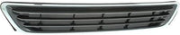 Front Grille Chrome Shell With Gray Insert Plastic Direct Replacement Compatible With 1997-1999 Lexus ES300 LX1200104 5310133040B0