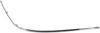 Set Of 2 Front Bumper Molding Chrome Left Driver & Right Passenger Side Direct Replacement Compatible With 2000-2002 Mercedes Benz S-Class MB1059102 MB1058102 2208850274 2208850174