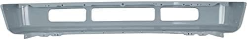Front Bumper Painted Gray Steel With Moulding Hole Direct Replacement Compatible With 2008-2010 Ford F-450 Super Duty FO1002405 8C3Z17757FPTM