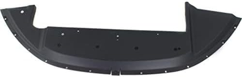 Front Lower Valance Air Deflector Textured Direct Replacement Compatible with 2010-2016 Cadillac SRX GM1092232 22992722