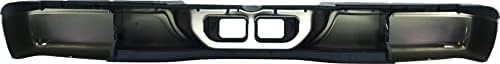 Rear Step Bumper Assembly Chrome Steel Direct Replacement Compatible With 2000-2006 Toyota Tundra TO1103107 521510C021-PFM