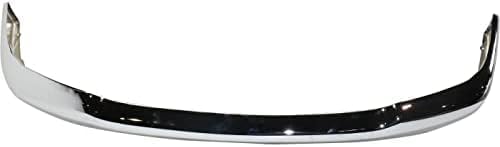 Front Bumper Face Bar Chrome Steel Direct Replacement Compatible With 1997-2004 Dodge Dakota 55255844AB-PFM