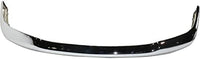 Front Bumper Face Bar Chrome Steel Direct Replacement Compatible With 1997-2004 Dodge Dakota 55255844AB-PFM