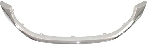 Front Grille Molding Chrome Direct Replacement Compatible With 2013-2015 Honda Civic HO1202109 71122TR3A01