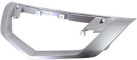 Front Grille Molding Satin Plastic Direct Replacement Compatible With 2009-2011 Acura TL AC1210114 75140TK4A01ZB