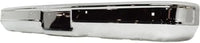 Front Bumper Chrome Steel Without Impact Strip Holes Direct Replacement Compatible With 1973-1980 Chevrolet & GMC C/K Series Full Size Pickup GM1002257 6272560