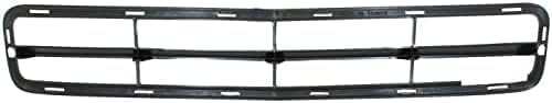 Front Bumper Grille Center Textured Direct Replacement Compatible With 2008-2012 Chevrolet Malibu GM1036119 15823704