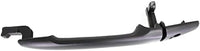 Front Exterior Door Handle + Cover Primed Plastic with Keyhole Left Driver Side Direct Replacement Compatible with 2008-2017 Mitsubishi Lancer FDH010237 5716A013XA 5716A015XA