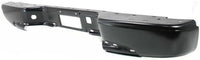 Rear Step Bumper Fleetside Powdercoated Black Steel Direct Replacement Compatible With 1999-2006 Chevrolet Silverado/GMC Sierra 1500 2500HD 3500 GM1102412 88944059