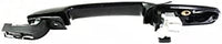Set of 2 Front Exterior Door Handle Primed Plastic with Keyhole Right Passenger & Left Driver Side Direct Replacement Compatible with 2003-2008 Mazda 6/2007-2015 CX-9 GJ6E58410K08