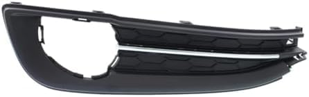 Set Of 2 Fog Light Molding Primed Plastic Left Driver & Right Passenger Side Direct Replacement Compatible With 2013-2014 Honda Civic HO1039115 HO1038115 71106TR7A51 71107TR7A51