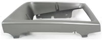 Set Of 2 Front Headlight Door Bezel Argent Plastic Right & Left Side Direct Replacement Compatible With 1992-1996 Ford E-Series Econoline Van FO2513141 FO2512141 F2UZ13064A F2UZ13064B