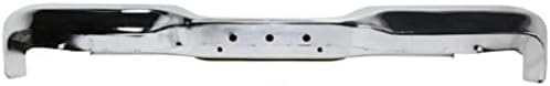 Rear Step Bumper Face Bar Chrome Steel Direct Replacement Compatible With 1989-1995 Toyota Pickup RT82620005 002283591113