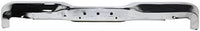 Rear Step Bumper Face Bar Chrome Steel Direct Replacement Compatible With 1989-1995 Toyota Pickup RT82620005 002283591113
