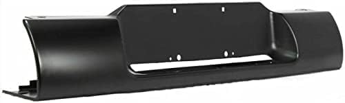 Step Bumper Face Bar Only With Pad Provision Without Mounting Bracket Primed Direct Replacement Compatible With 1994-2003 Chevrolet S10 GM1102537 15978971