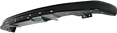 Front Bumper Impact Bar Painted Black Steel With Bracket Direct Replacement Compatible With 2004-2012 Chevrolet Colorado/GMC Canyon GM1002461 19209326